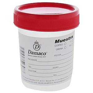 Vaso Muestra Copro Y Orina 100 M